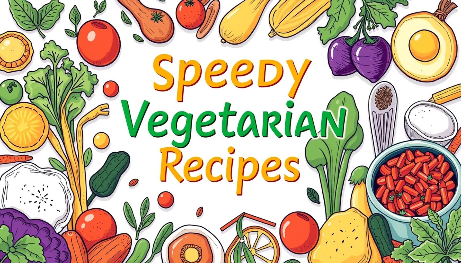 Speedy Vegetarian Recipes: 5 Meals in Under 30 Minutes