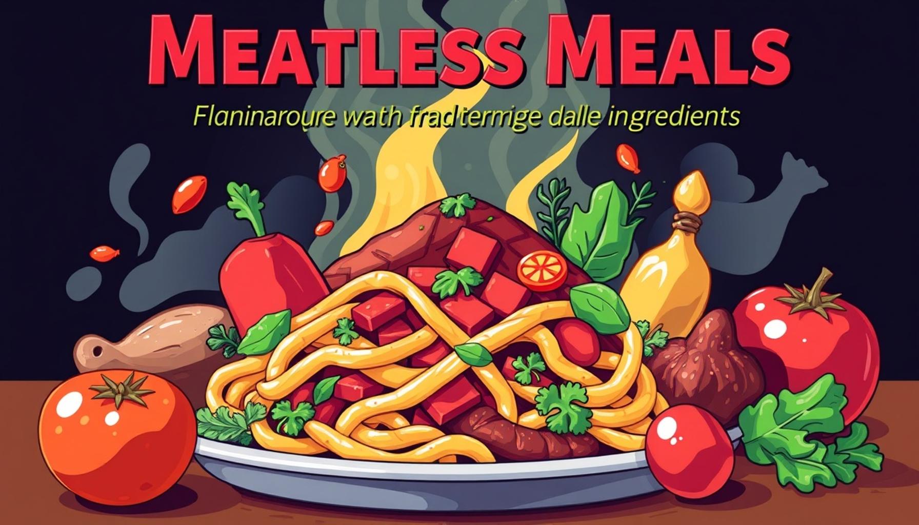 Meatless Meals: Flavorful Vegetarian Dishes Made with Affordable Ingredients