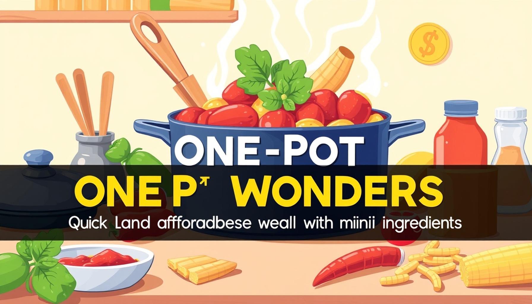 One-Pot Wonders: Quick and Affordable Meals with Minimal Ingredients
