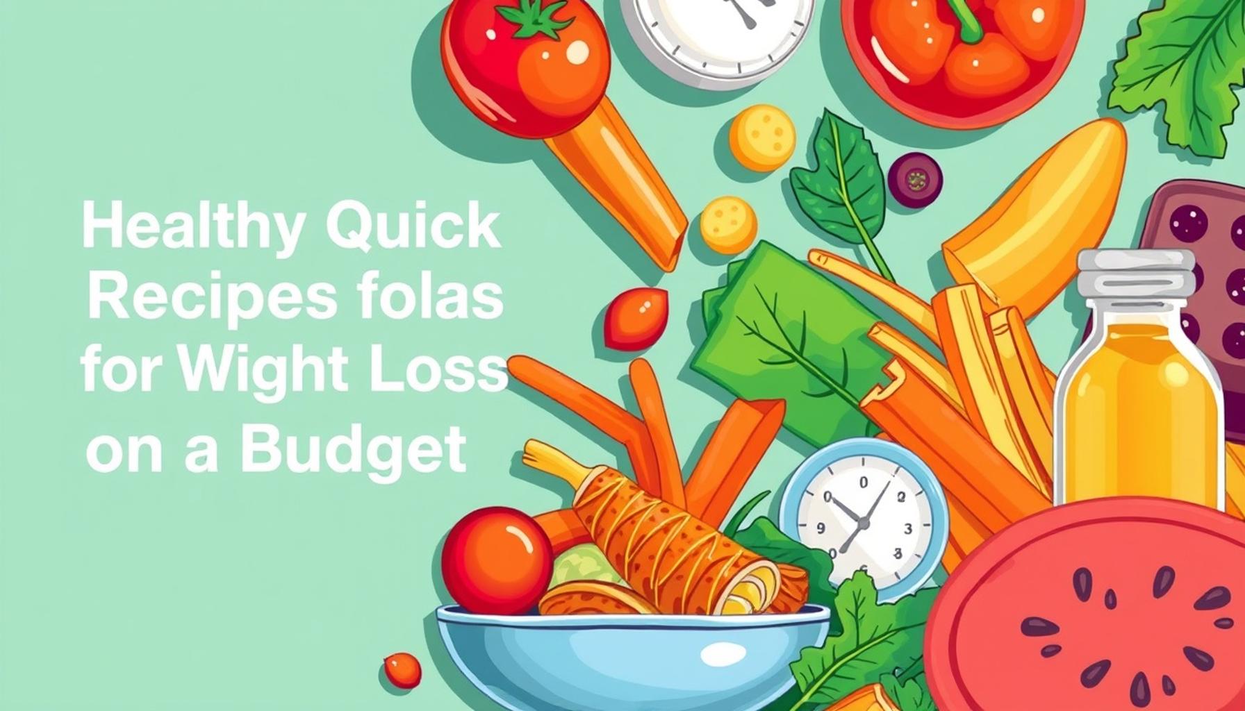 Healthy Quick Recipes for Weight Loss on a Budget