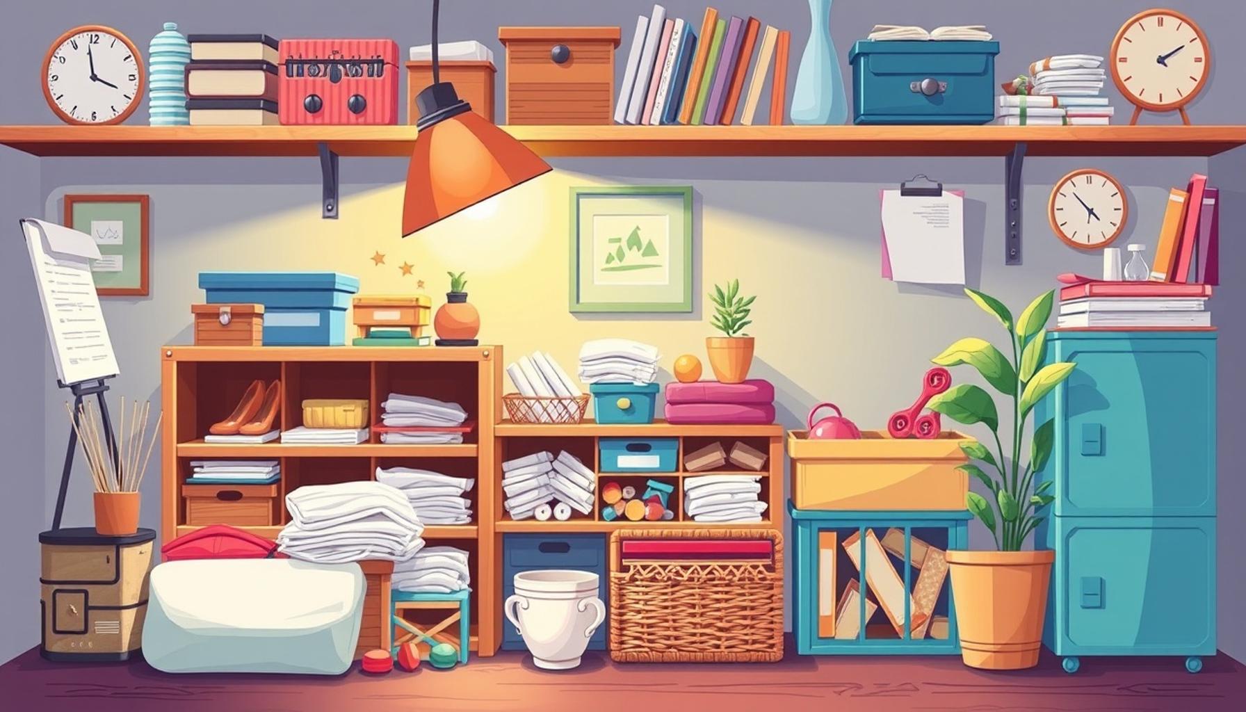 The Art of Decluttering: Efficient Storage Solutions for a Minimalist Home