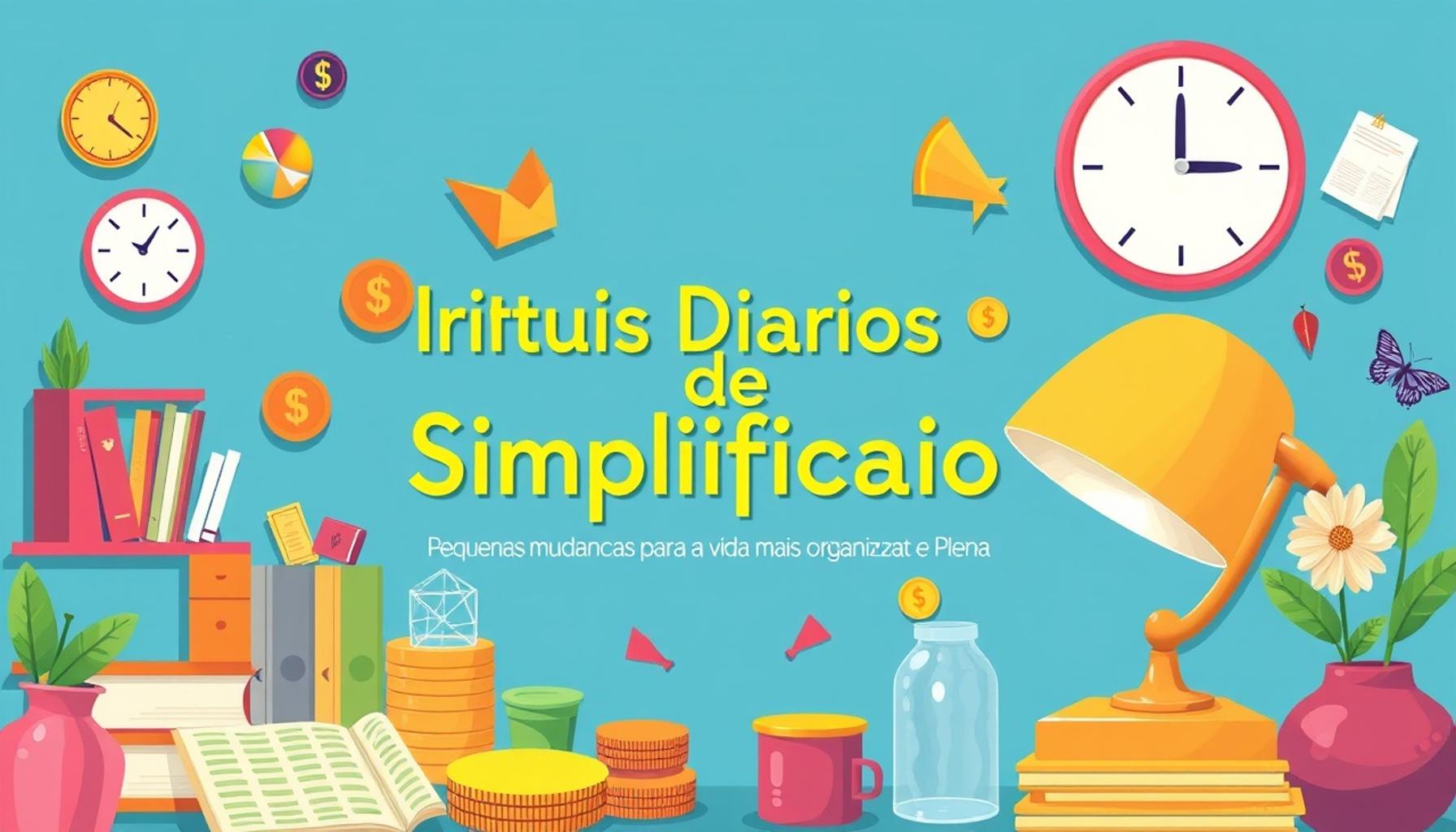 Daily Rituals of Simplification: Small Changes for a More Organized and Fulfilled Life