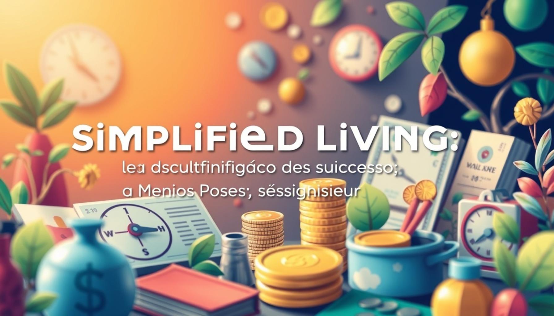 Simplified Living and the Redefinition of Success: Less Possessions, More Meaning