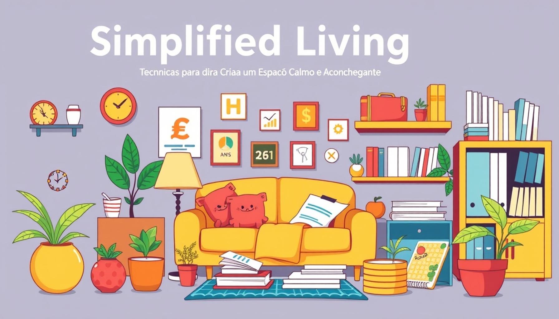 Simplified Living and Anxiety Reduction: Techniques to Create a Calm and Cozy Space