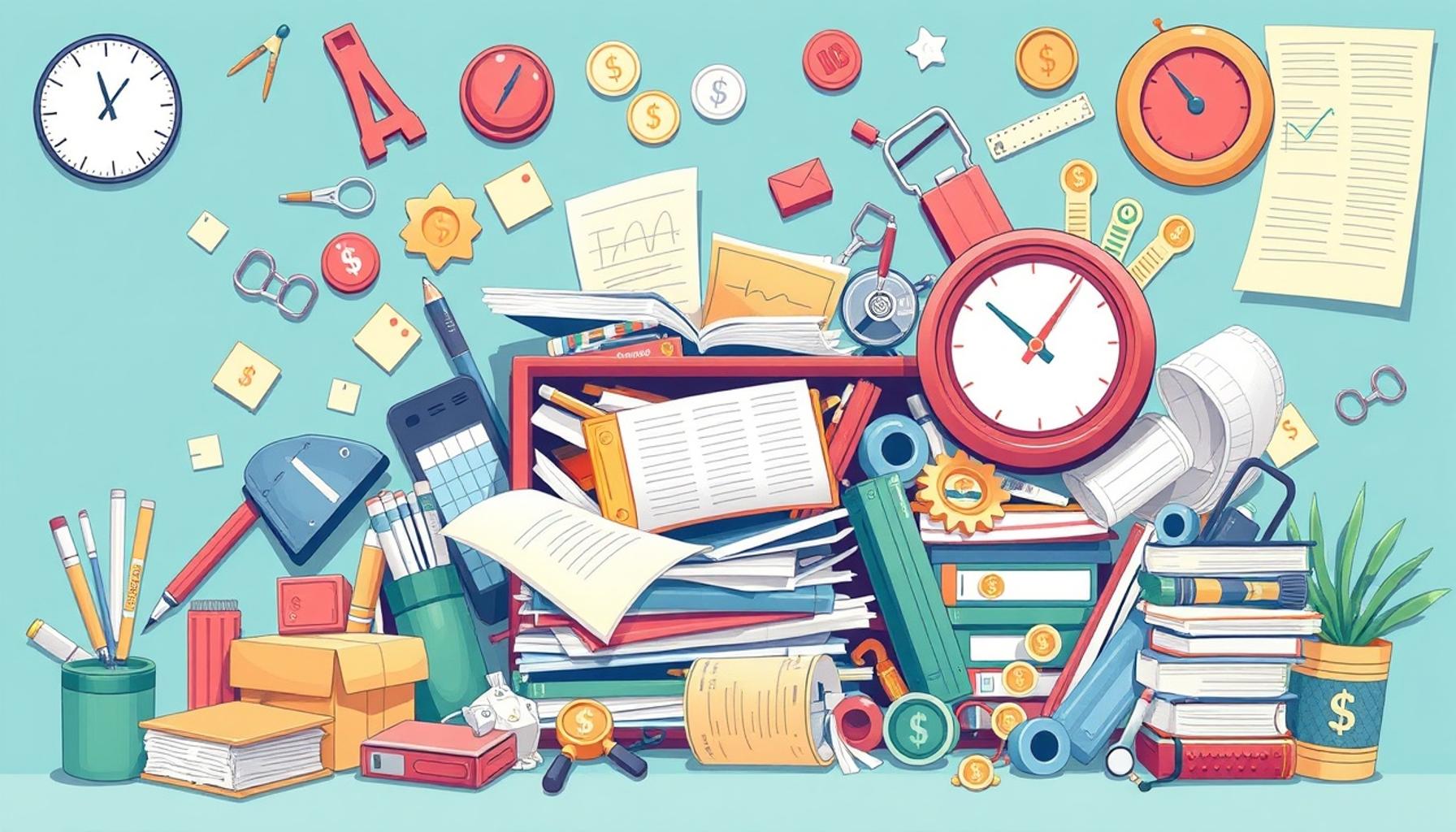 The Role of Clutter Control in Stress Reduction and Increased Productivity