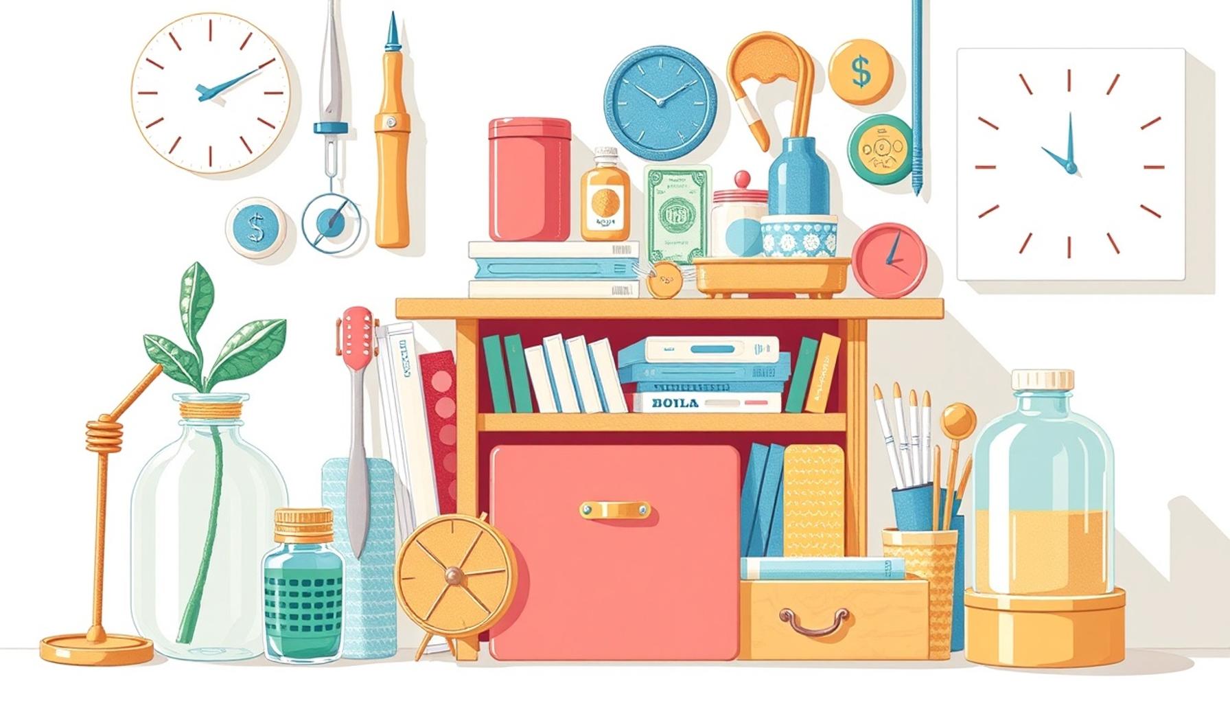 The Intersection of Minimalism and Efficient Storage: Transforming Everyday Objects into Functional Art