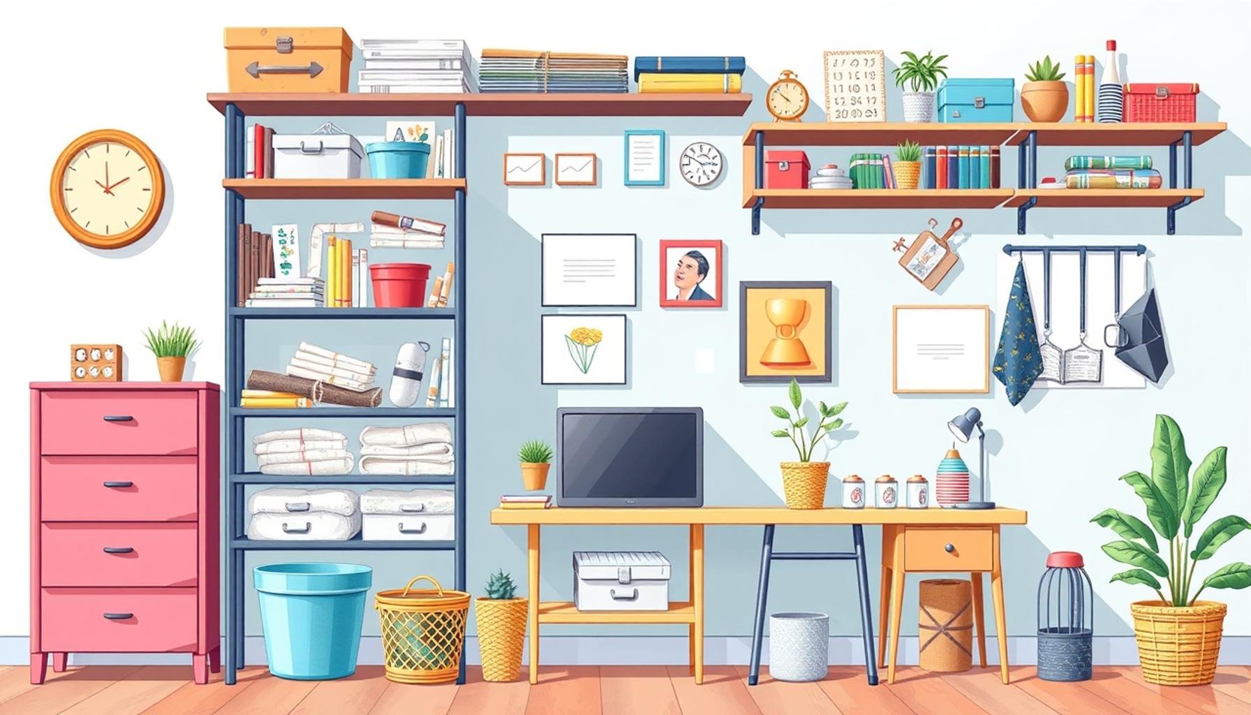 Maximizing Vertical Space: Creative and Efficient Storage Ideas for Minimalist Organization