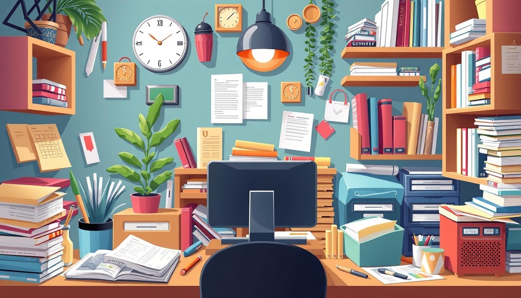 How to Create a Zen Space: The Role of Clutter Control in Creating a Productive Work Environment