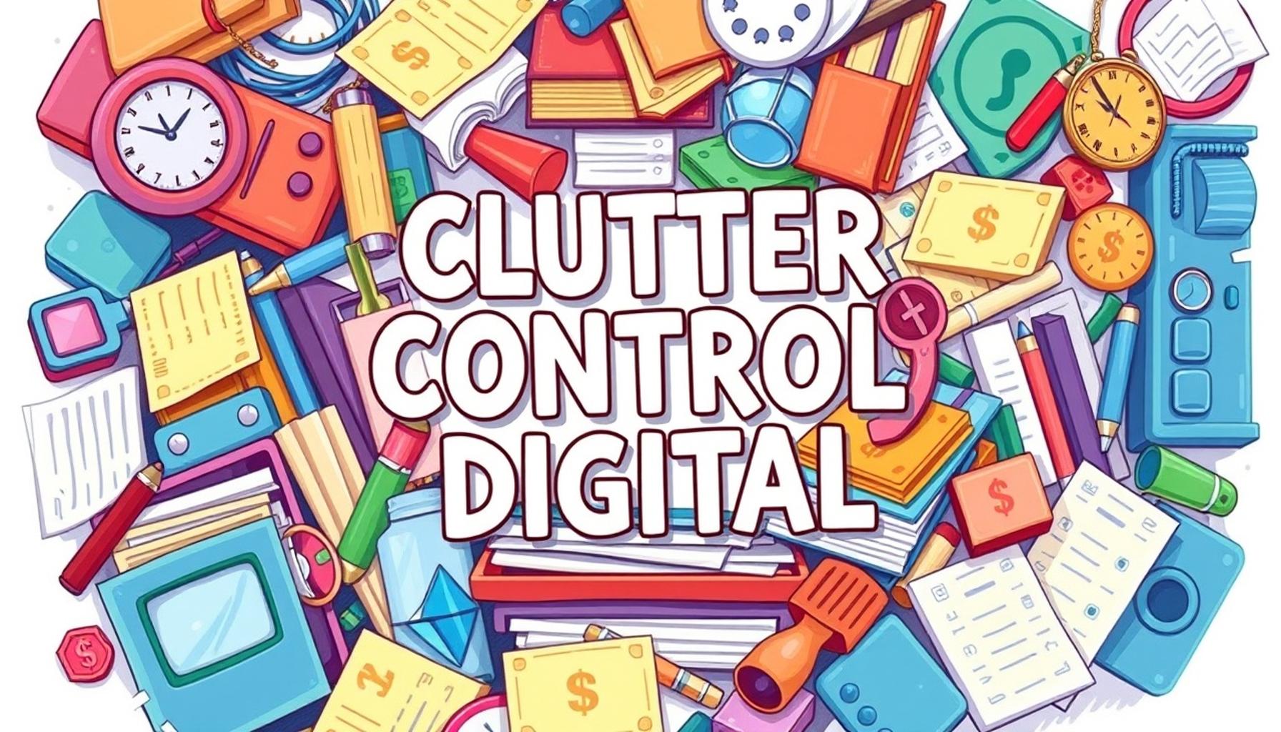 Digital Clutter Control: Strategies for Organizing Online Life and Reducing Virtual Clutter